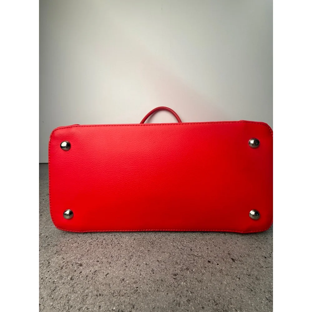 Women's Vessel Tote Bag Red/Silver One Size